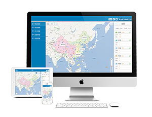 網點分析系統:IOS/android/PC